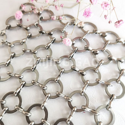 Rede de anéis de alumínio de 15 mm