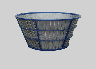 Tela de fio de aço inoxidável de Johnson para a cesta grosseira do centrifugador de carvão