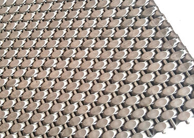 Rede de arame arquitetónica de aço inoxidável da série rígida para o revestimento da malha do metal