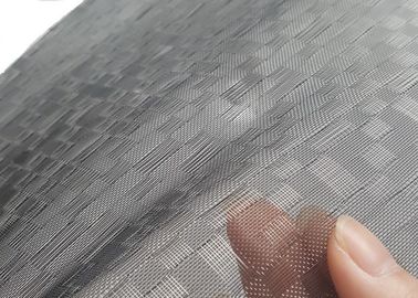 Fio moderado Mesh Wallpaper Woven Metal Textile do vidro laminado
