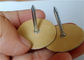 Pins de cabeça de taça elétrica de aço carbono para fixação de isolamento de fibra de vidro em dutos metálicos