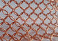 1.2x10mm tecido de cadeia de ferro em cor de cobre para decoração de arquitetura