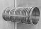Tela de fio de Johnson do cilindro giratório para o diâmetro externo 25 da indústria de açúcar--300mm
