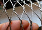 Flexível X-tenda malha de aço inoxidável Ferruled da corda de fio para a balaustrada do balcão