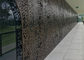 fachada da tela do metal do corte do laser de 8mm para os painéis de parede arquitetónicos das telas