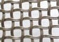 painéis de rede de arame tecidos SS304 do efeito 3D para a decoração da parede de vidro de janela