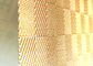 Rede de arame feita sob encomenda de Aechitectural da cor do ouro para fazer máscaras da tampa da lâmpada