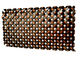 Rede de arame arquitetónica chapeada cobre 304 de aço inoxidável para armários