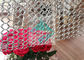 Chainmail soldou o metal Ring Mesh For Facade Decoration de Pvd