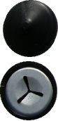 grampos de aço inoxidável de travamento automático da isolação do metal de 40mm com os tampões do revestimento plástico
