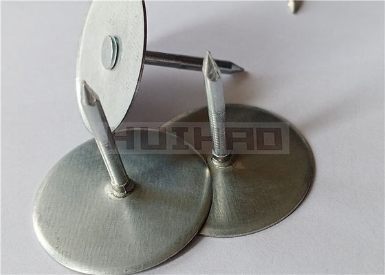 soldador principal Pins Galvanized Steel do parafuso prisioneiro do CD do copo de 2.7mm para fixar a isolação na superfície de metal