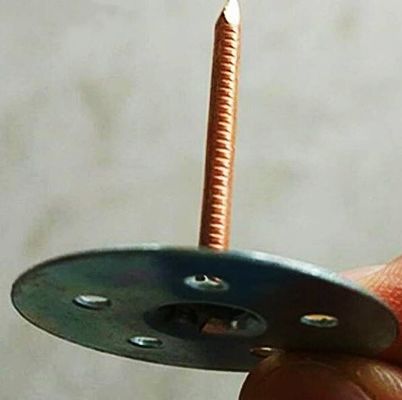 Pin de isolamento galvanizado ou revestido de cobre para construção de embarcações de 3 mm