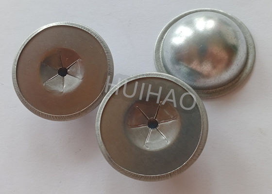30 mm Tipo redondo de metal de isolamento de cápsulas de cúpula Lavadora de tampões de solda