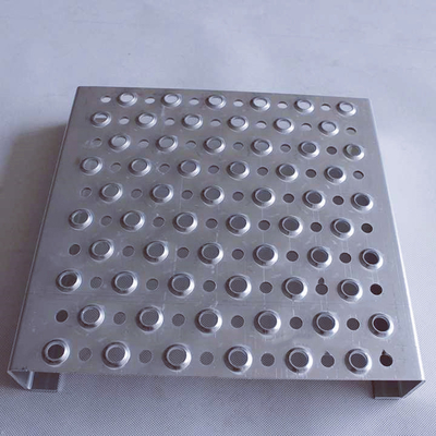 Grelha de segurança galvanizado 182-356mm Largura piso industrial