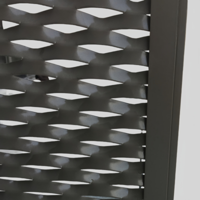 Gancho revestido PVDF acima da malha expandida quadro do metal para o painel de parede externo de Curtan