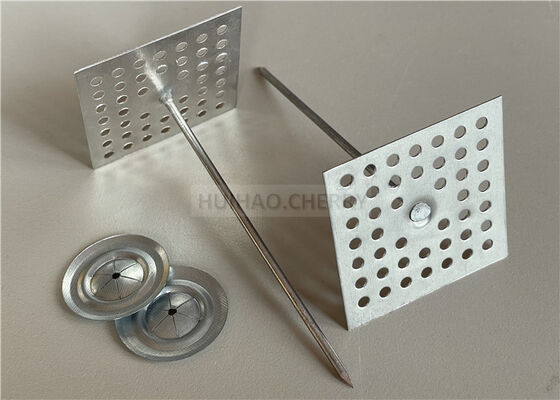 Rockwool Insulation Fixings Perforated Insulation Hangers 12 Gauge With Self Locking Washers