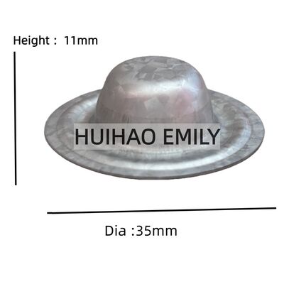 Fixações de telhado de 35 mm Capas de parafusos metálicos Cobertura de lavadoras para parafusos de telhado em impermeabilização