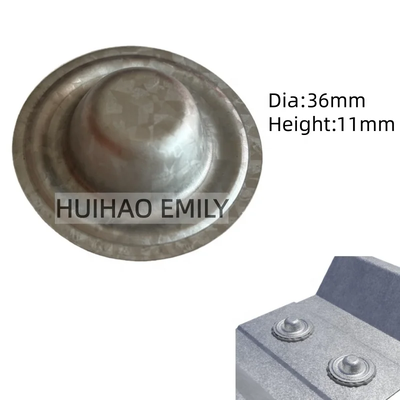 36mm impermeável Metal Roofing parafusos Cap Cover Washer para folha de telhado ondulado