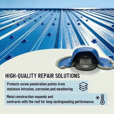 35mm impermeável Metal Roof Screw Cap Cover Cor-de-rosa Roofing corrugado Folha