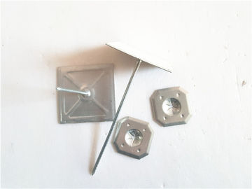 Pinos autoadesivos de aço galvanizados da fixação da isolação para materiais de isolação