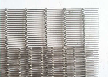 316 de aço inoxidável rede de arame arquitetónica para a parede cega da cortina do metal