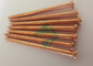 3 x 60 milímetros de cobre revestido enchem os pinos da isolação da solda para o painel isolante