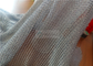 Rede de arame de aço inoxidável de solda 0.8x7mm do correio de corrente usados para cortinas do divisor de sala
