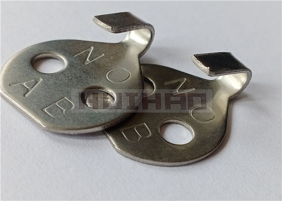 Âncoras de laçada de aço inoxidável calibre 14 usadas para fixar manta de isolamento reutilizável