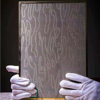 Vidro Laminado Decorativo de Segurança para Espaços de Luxo