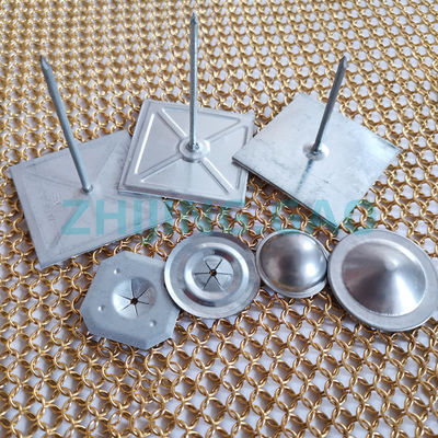 Pinos de Lã de Rocha Autocolantes com Base de Fita de 50 mm