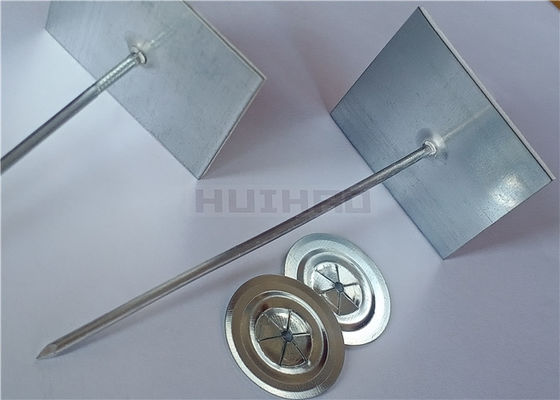 Penduradores de isolamento autoadesivos de aço galvanizado calibre 12 para fixação de isolamento Rockwool