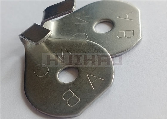 Resistente a altas temperaturas 2 buracos Lavadora de aço inoxidável utilizada na instalação de tampas de isolamento removíveis/reutilizáveis