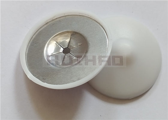 Clips de velocidade de isolamento de 38 mm com tampas de cúpula de PE usadas em conjunto com pinos de isolamento