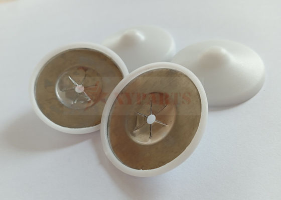 Clips de velocidade de isolamento de 38 mm com tampas de cúpula de PE usadas em conjunto com pinos de isolamento