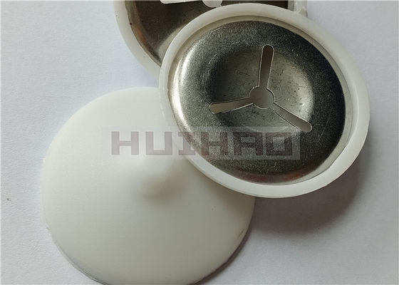 Capas de cúpula auto-bloqueáveis de aço inoxidável de 22 mm para pinos de isolamento
