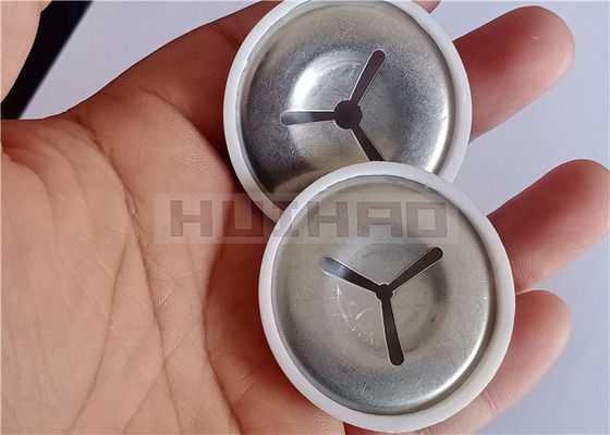 Capas de cúpula auto-bloqueáveis de aço inoxidável de 22 mm para pinos de isolamento