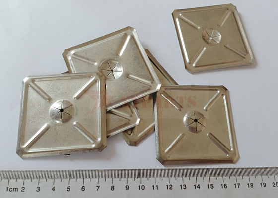 Arruelas autotravantes de isolamento de 2-1/2" em aço inoxidável para fixação de isolamento de espuma