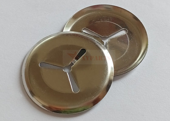 Arruelas de travamento automático de aço inoxidável de 25 mm para fixação de isolamento