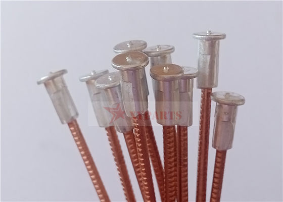 Construção naval M3x90mm Bimetallic Cd Pins With Aluminum Base Copper Coat Steel Nail