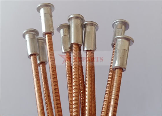 Construção naval M3x90mm Bimetallic Cd Pins With Aluminum Base Copper Coat Steel Nail