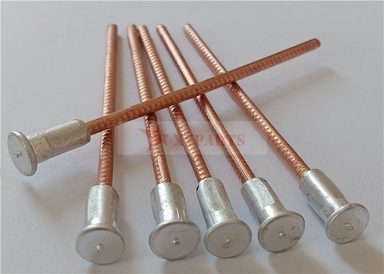 Construção naval M3x90mm Bimetallic Cd Pins With Aluminum Base Copper Coat Steel Nail