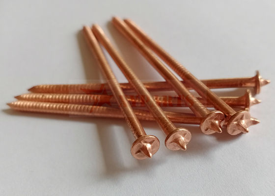 Pinos de isolamento para soldagem de pinos CD 4x245mm, revestimento de cobre, aço de baixo carbono para soldagem de anteparas de navios