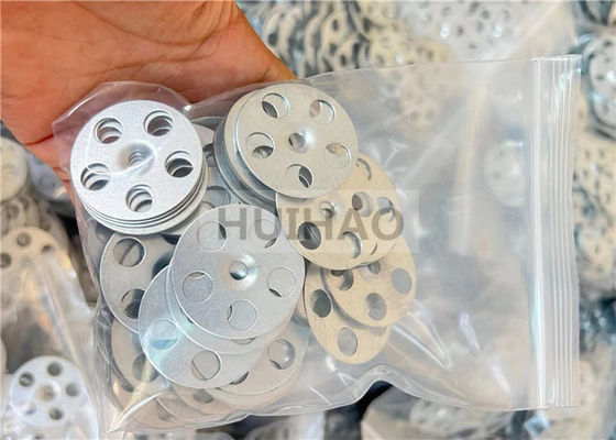 Fixadores de arruela de placa de isolamento de aço galvanizado 1-1/4" para estruturas de madeira ou metal