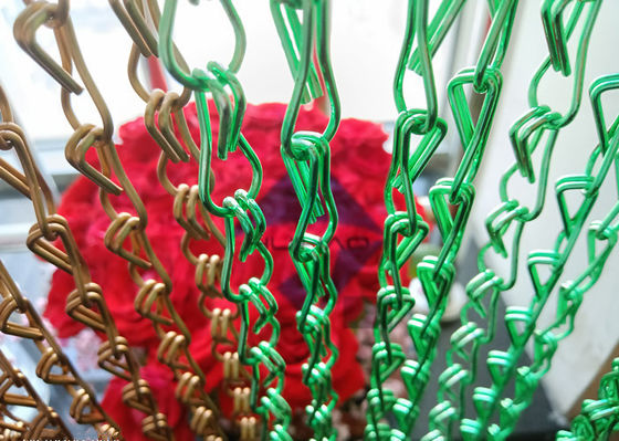 Cortina de Alumínio Decorativa de Chain Link para Cortina de Chuveiro