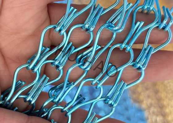 Cortina de Alumínio Decorativa de Chain Link para Cortina de Chuveiro