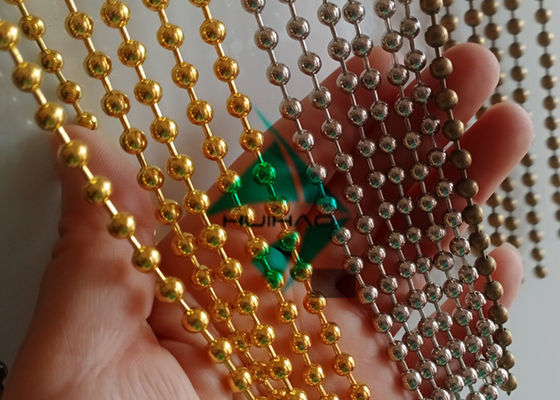 Retalho de retalho de cortina de cadeia de bolas para divisor de quarto