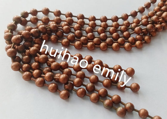 5mm Fireproof Steel Ball Bead Chain Curtain para divisória interna