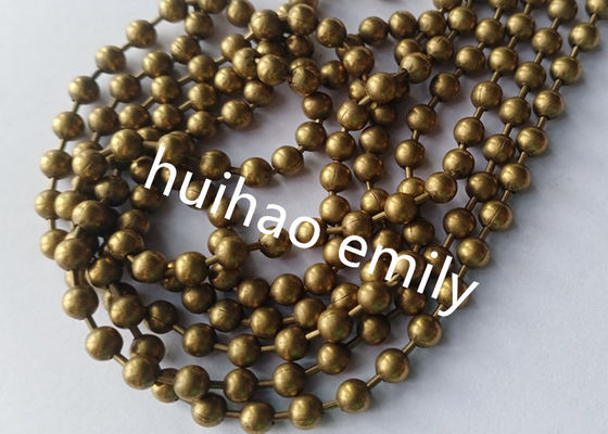 5mm Fireproof Steel Ball Bead Chain Curtain para divisória interna