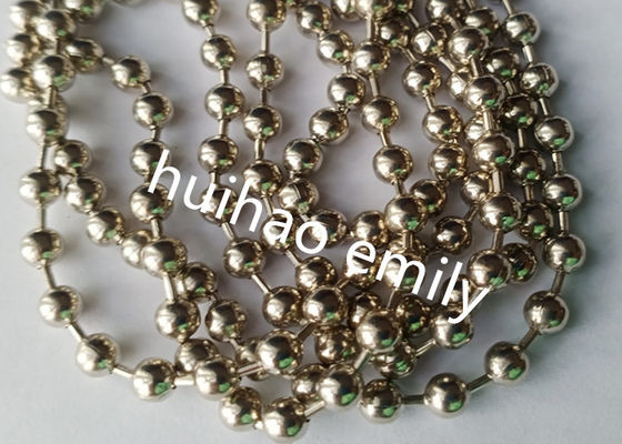 5mm Fireproof Steel Ball Bead Chain Curtain para divisória interna