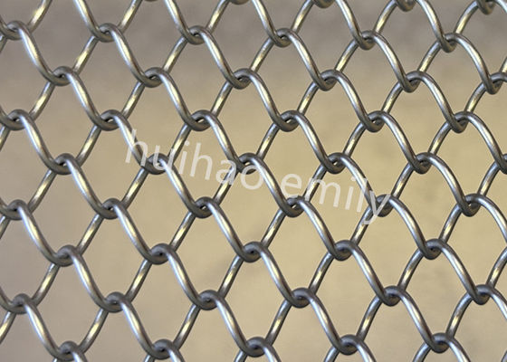 1.2mm Wire Aluminium Metal Mesh Drapery para decoração de restaurante
